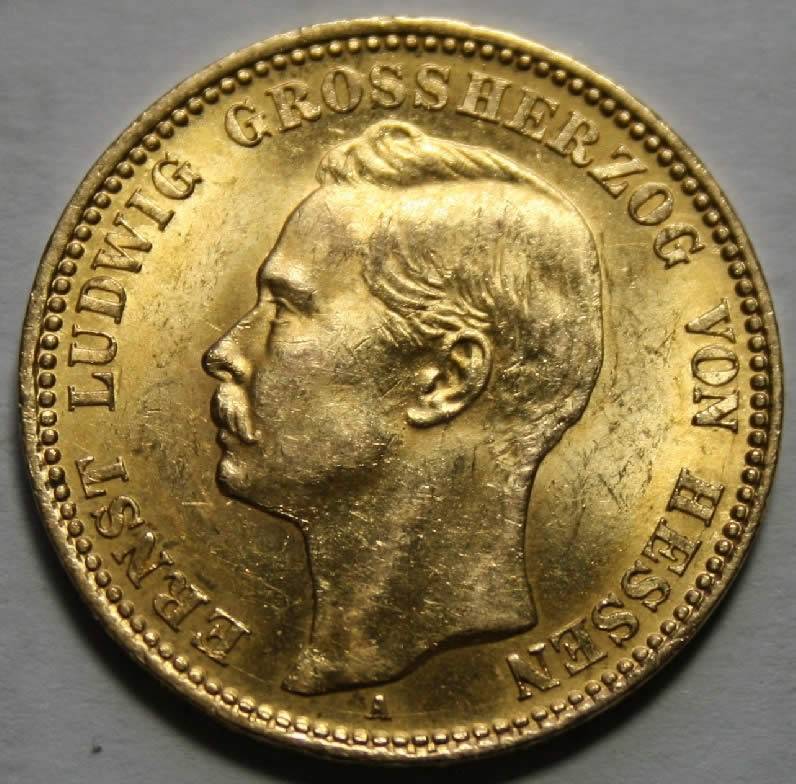 20-Mark-Hessen-Germany-1911