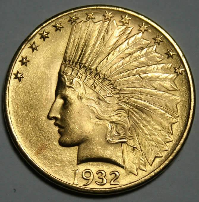 1932-10-Dollar-Gold-Indian-Head