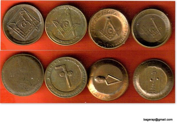 Masonic-Pennies-Made-From-US-Cents