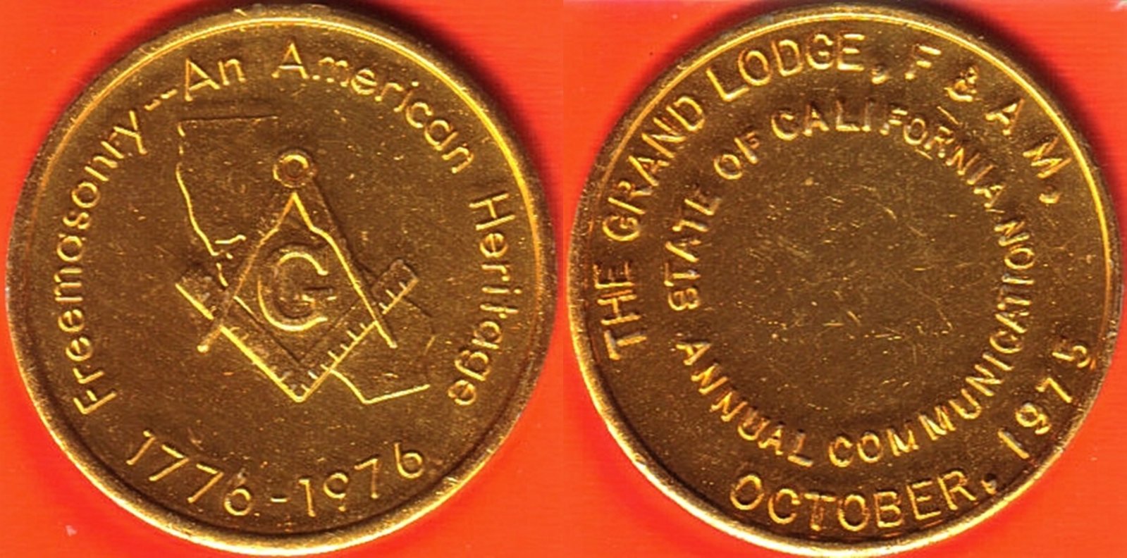 Masonic-Tokens,-Coins-And-Counter-Stamped-Pennies