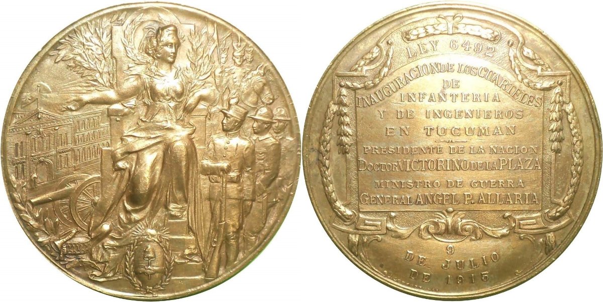 Unidentified-Inauguration-Medal-1915-Central-/-South-American?