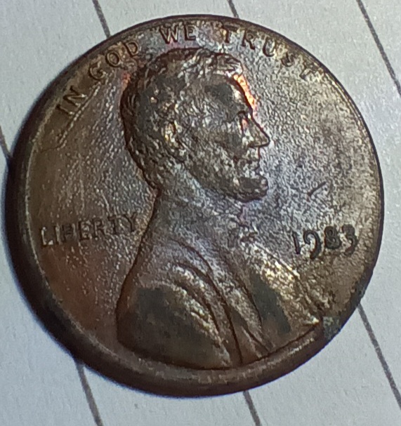 1983-Cent-With-Extreme-Orange-Peel?