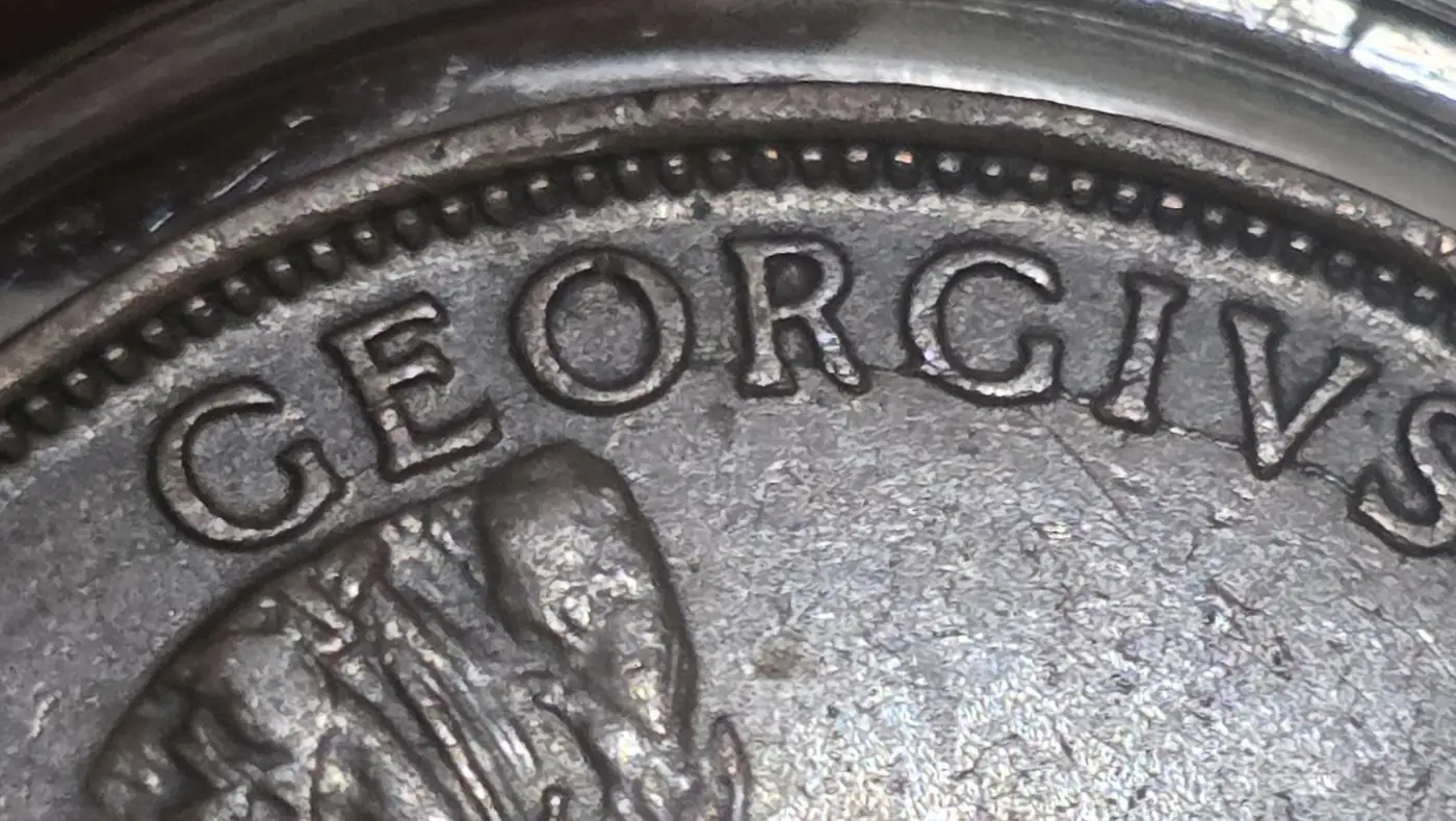1923-Australian-Penny-With-Big-Die-Crack-Through-King-George's-Name