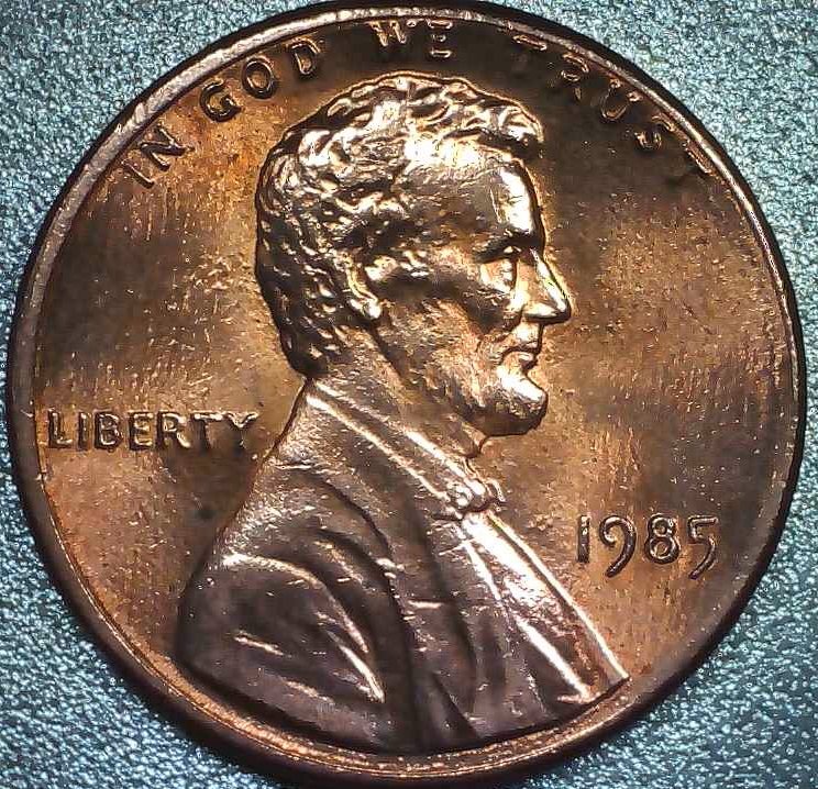 1985-P-Lincoln-Cent-With-4-Die-Cracks
