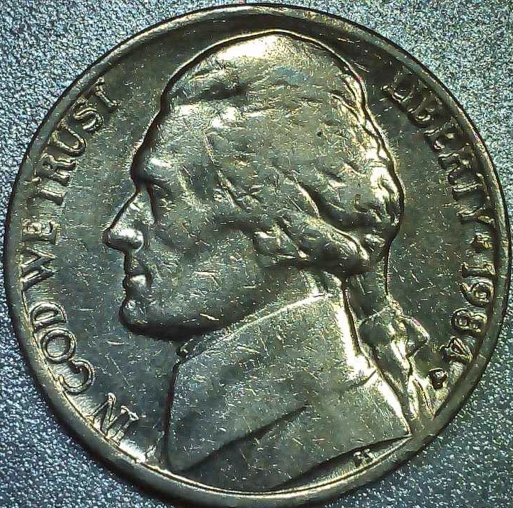 1984-P-Jefferson-Nickel-Worn-Dies
