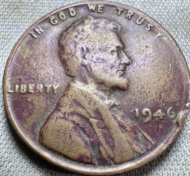 1946-Lincoln-Wheat-Cent--Die-Chip+lam-