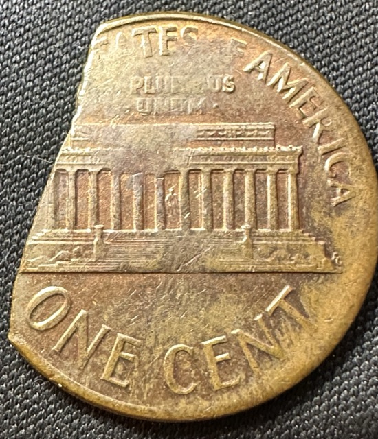 1964-D-Lincoln-Cent-Ragged-Clip-Thin-Planchet--Off-Weight