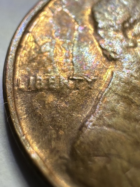 1972-D-Lincoln-Cent-Struck-Thru,-Lam-Or-Cap-Srike?