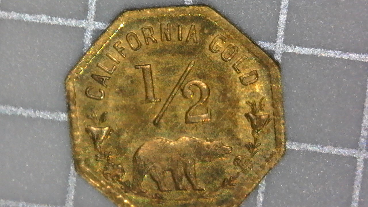 California-Gold-1/2-Octagon-Estate-Sale-Find