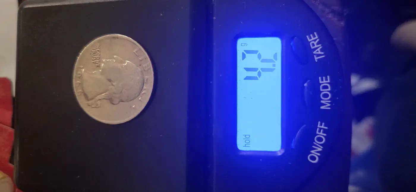 1966-Quarter-Weight-Error
