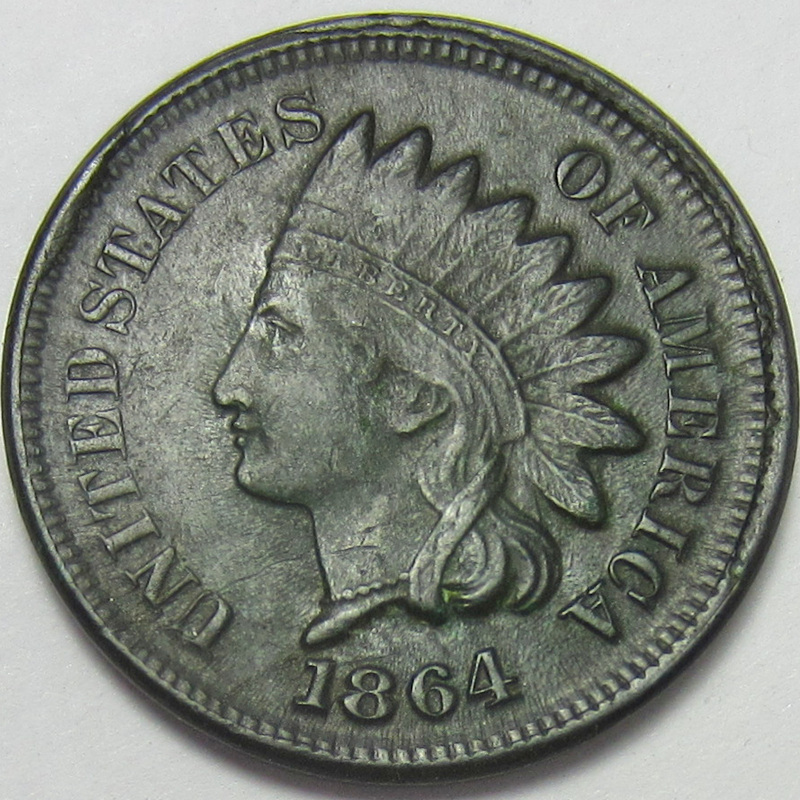 1864-Indian-Head-Cent---Opinions-On-Grade