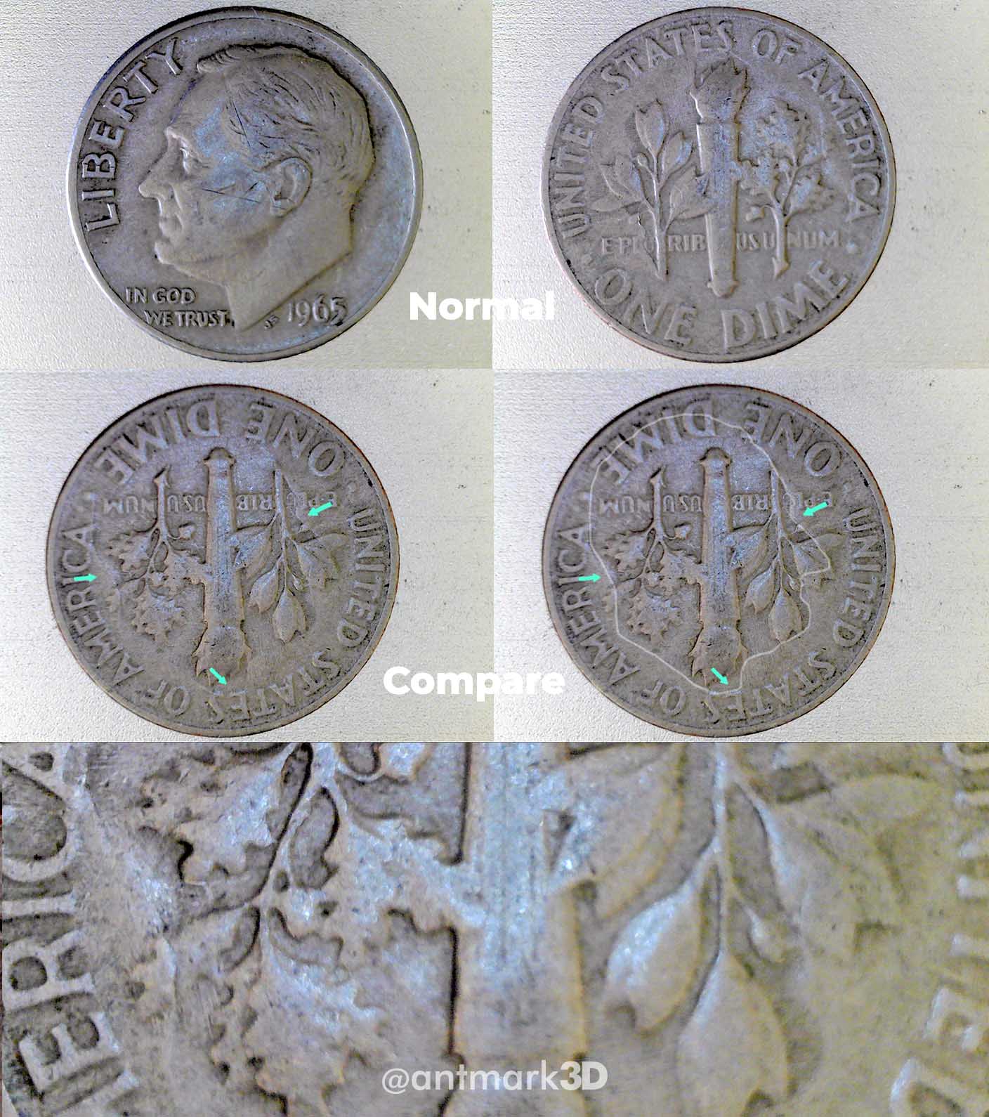 1966-Roosevelt-Dime-With-Die-Clash?