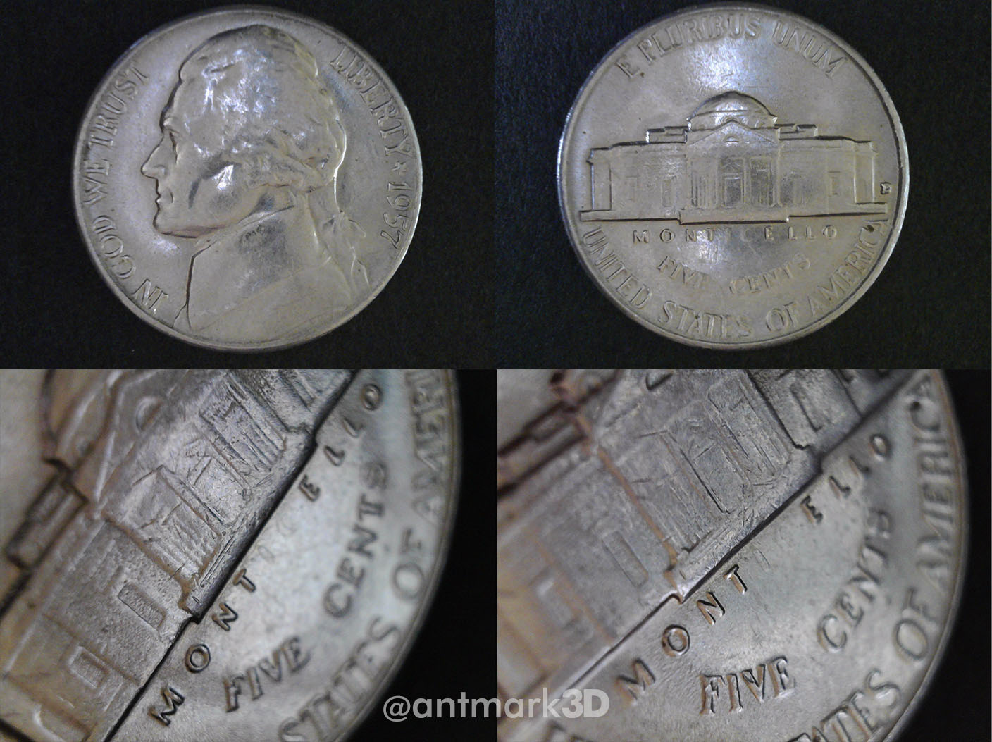 1957-D-Jefferson-Nickel-Error?-Grease?