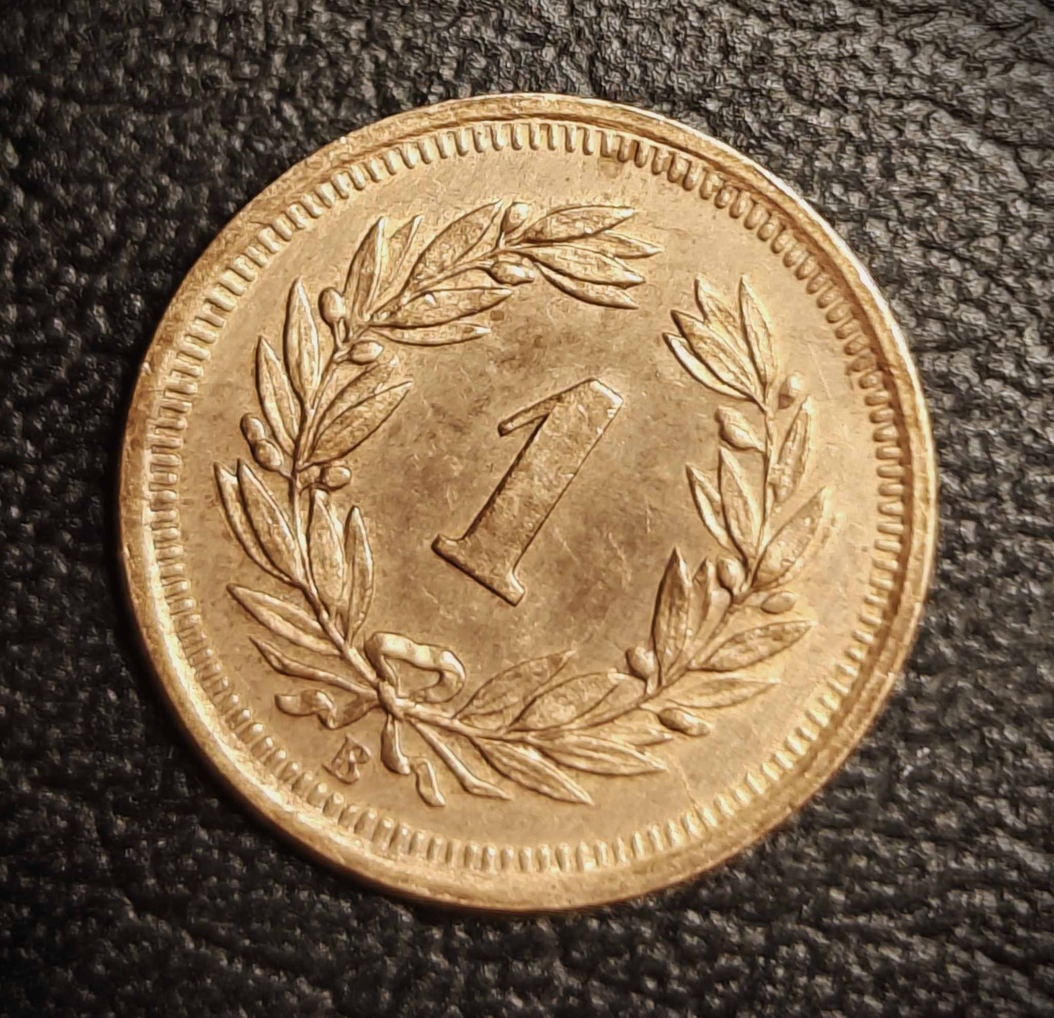 Switzerland-1-Rappen-1930-Rotated