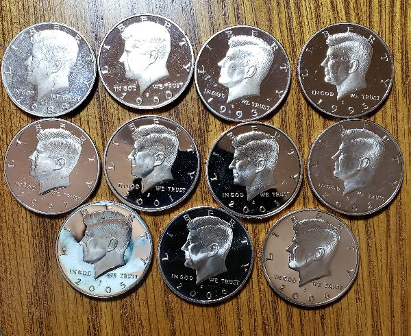 JFK-Half-Dollar-Roll-Hunters:-Silver,-Proofs-And-Other-Finds