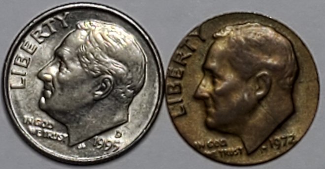 1972-Dime-Weighs-1.0-Grams