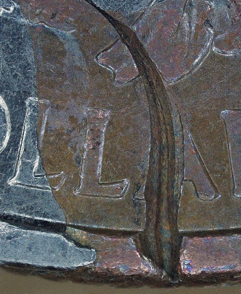 2002-D-Ohio-Strike-Through-Error-With-Missing-Clad,-Struck-Through-Lar-In-Dollar