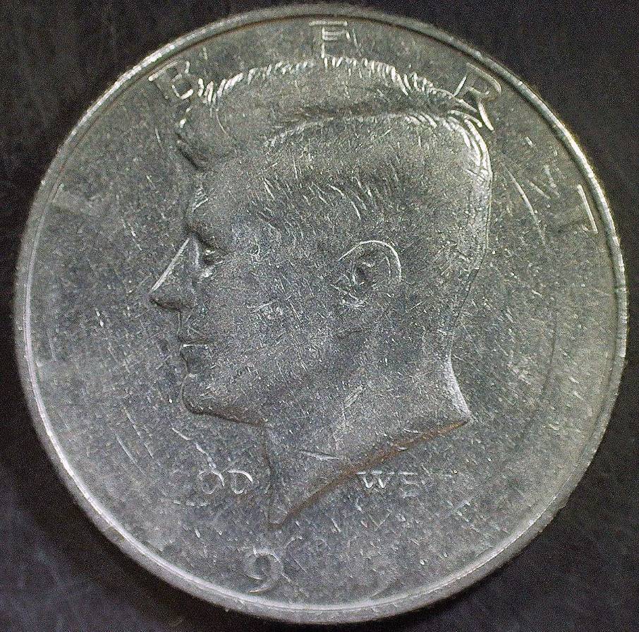 1991-Obverse-Major-Strike-Through-Error-And-Minor-On-Reverse?