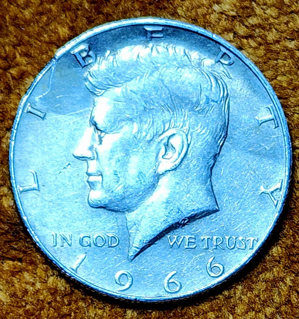 1966-Silver-Kennedy-Half-Dollar-Lamination-Clamshell-Error