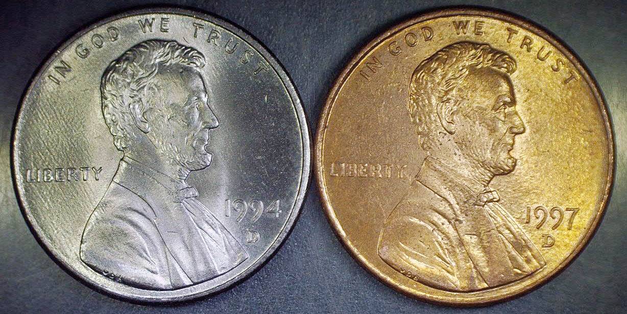 1994-D-Missing-Copper-Layer-Or-Plated?