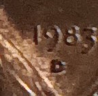 1983-D-Penny-Possible-Double-Earlobe-And-Another-Mint-Mark