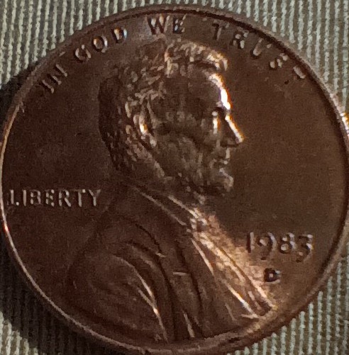 1983-D-Penny-Possible-Double-Earlobe-And-Another-Mint-Mark