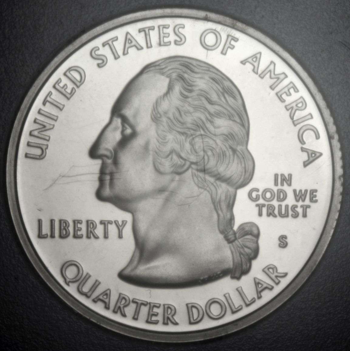 Proof-Vermont-Quarter-Lamination-Peeling-Off