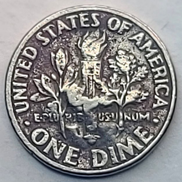1996-D-Roosevelt-Dime-W/-Obverse-&-Reverse-Anomalies-Need-Help-Identifying!