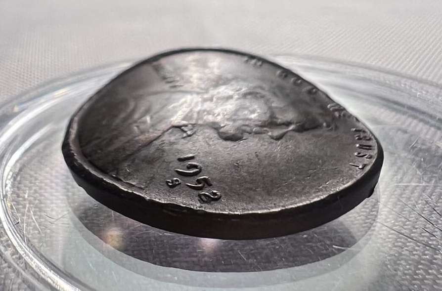 1952-S-Wheat-Penny,-Bent