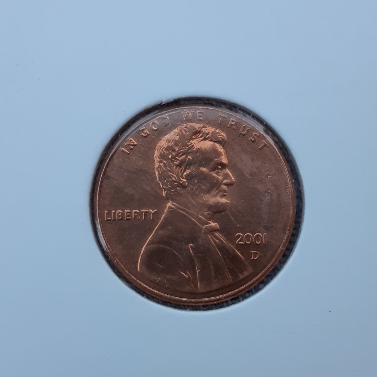 Lincoln-Cent-2001-D-For-Grading