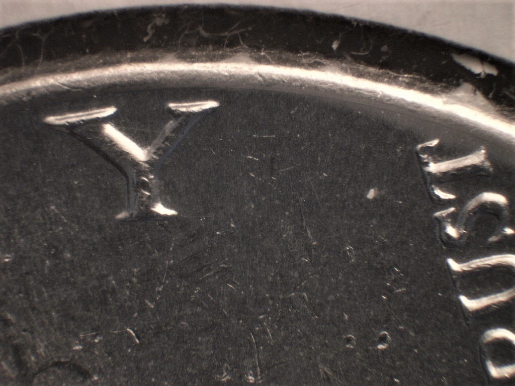 1964-D-Kennedy-Half-With-Double-MM