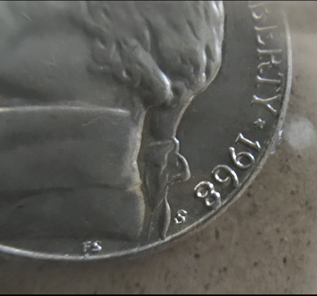 1968-S-Jefferson-Nickel---Tilted-Mint-Mark--Common?
