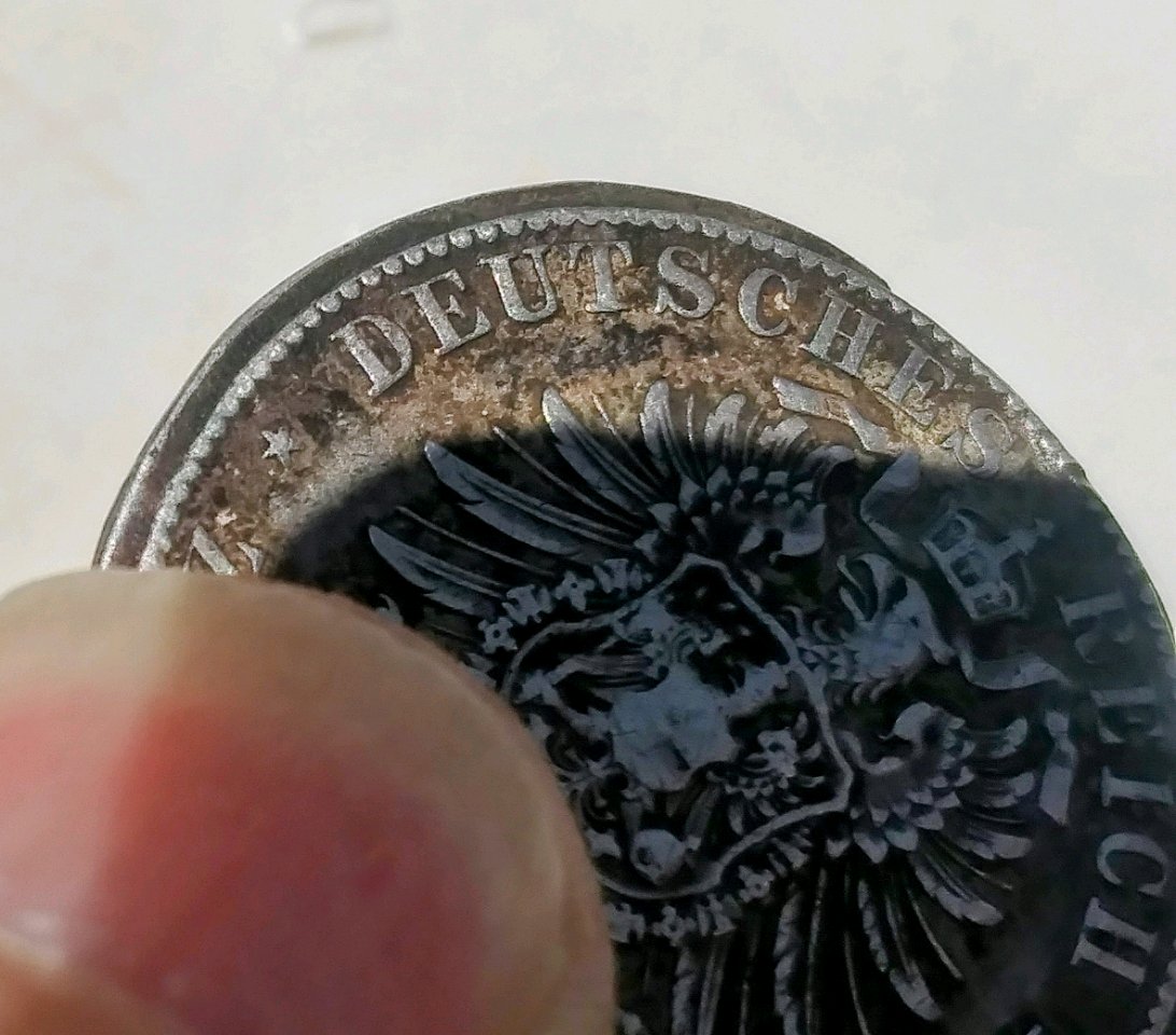 Identifying-Melded-German-States-2-Mark-Coins,-Token/Fake?