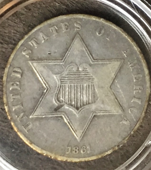 1861-Type-3-Silver-Three-Cent-Piece