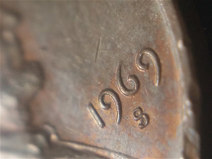 1969-S-Lincoln-Cent:-Is-This-An-Error-Or-Just-A-Damaged-Coin?