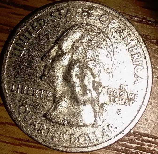 2000-Massachusetts-State-Quarter-With-Possible-2nd-Coin-Denomination-Stamp