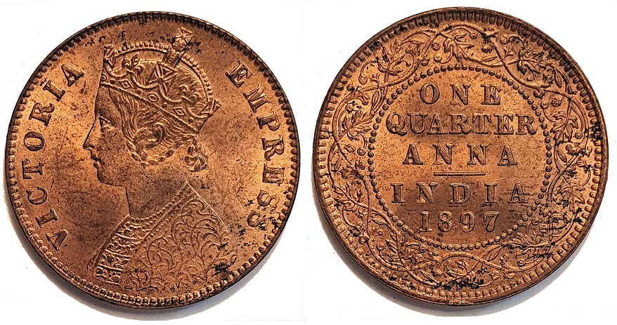 British-India,-Victoria-1897-Quarter-Anna