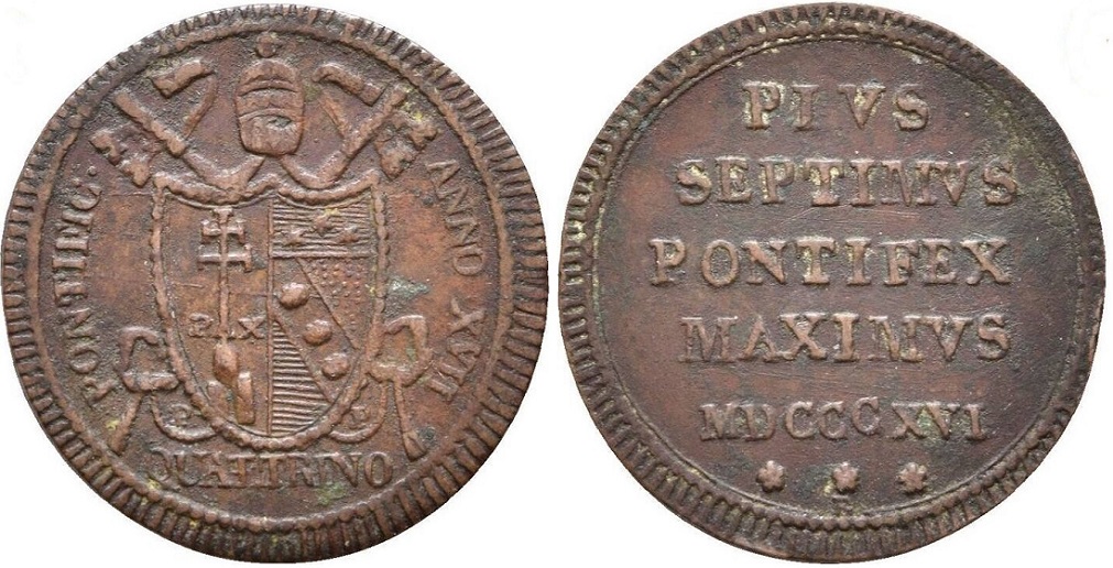 Post-Your-Papal-States-Coins---Reverse-Chronological-Schedule-By-Ruler
