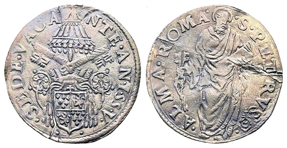 Post-Your-Papal-States-Coins---Reverse-Chronological-Schedule-By-Ruler