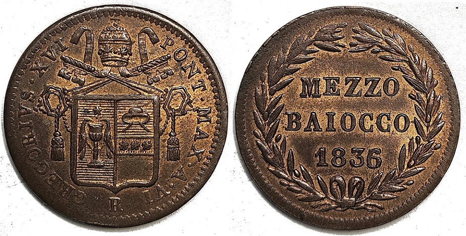 Post-Your-Papal-States-Coins---Reverse-Chronological-Schedule-By-Ruler