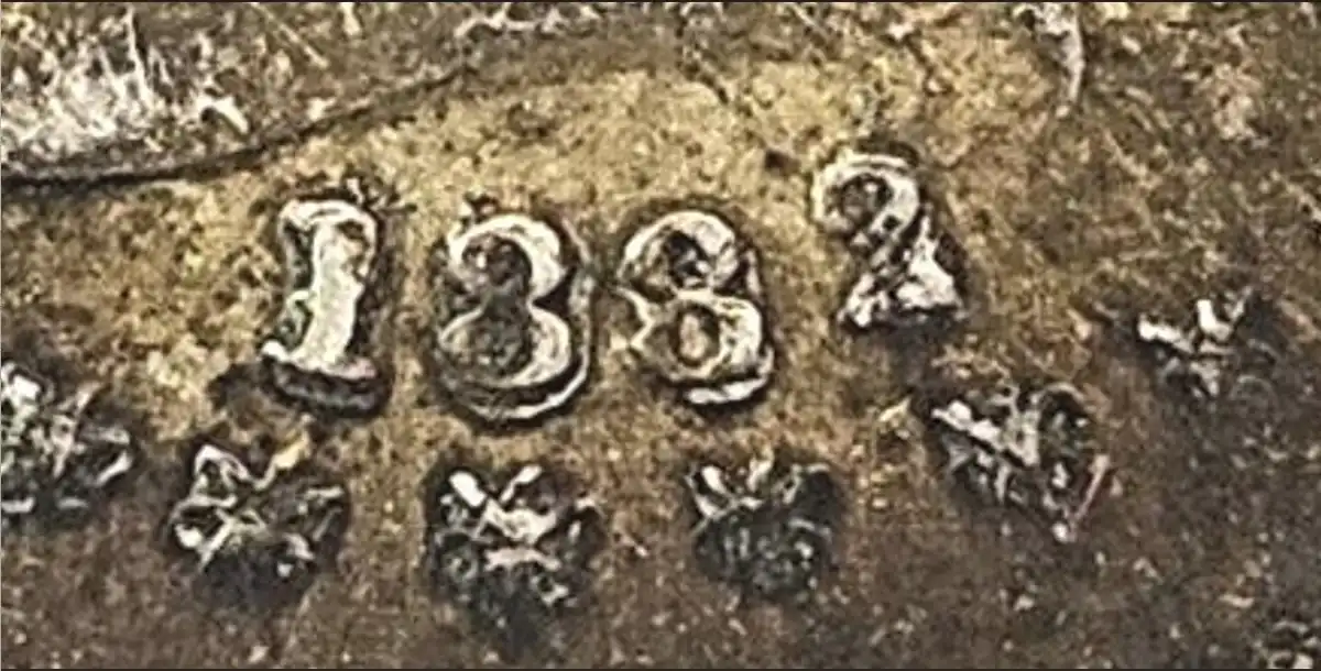 Colombia-1882-10-Cent---Overdate
