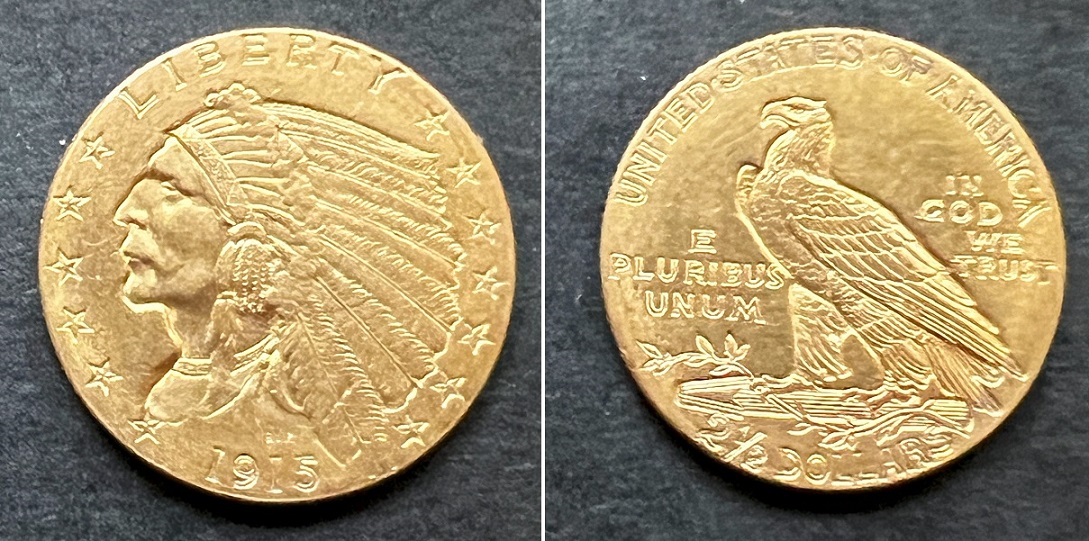 Gold-1915-Indian-Quarter-Eagle---Opinion-On-Grade