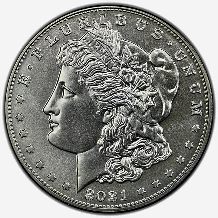 2021-D-Morgan-Dollar.--PCGS-MS-69,-With-Possible-Obv.-Star-VAM-Mint-Errors?
