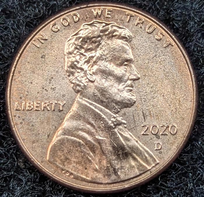 2020-D-Lincoln-Cent.---Pitted-Surface