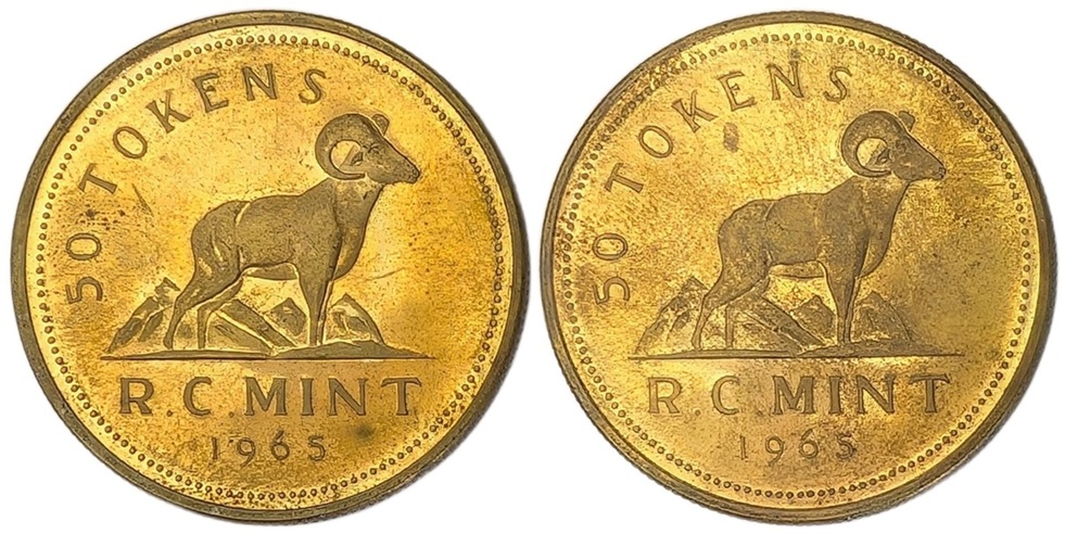 Test-Tokens---1965-Series
