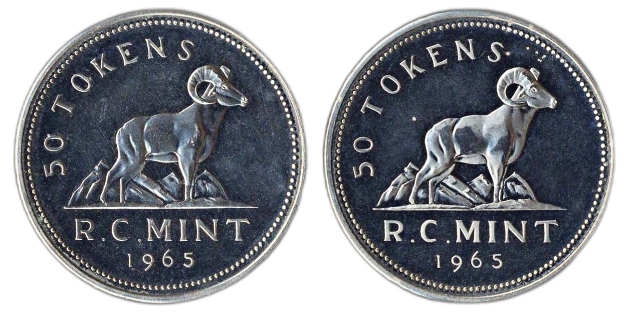 Test-Tokens---1965-Series
