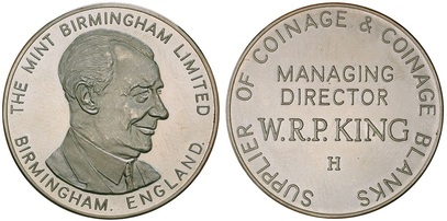 Heaton/Birmingham-Mint-Advertising,-Specimen-And-Pattern-Pieces