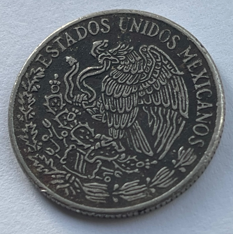 1970-Mexico-50-Centavos---Weird-Colour,-Can't-Find-Any-Information-Need-Help