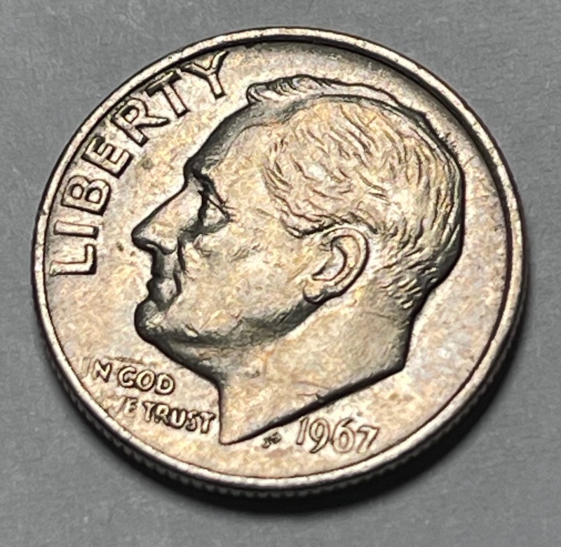 1967-No-Mint-Mark-Dime-And-Possibly-Double-Die-Obverse?