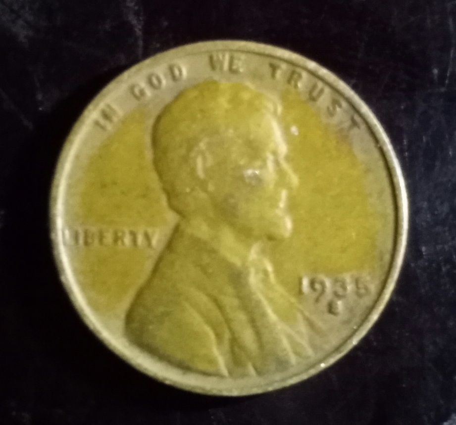 1935-S-Penny-Not-To-Good-Of-Pic-Though